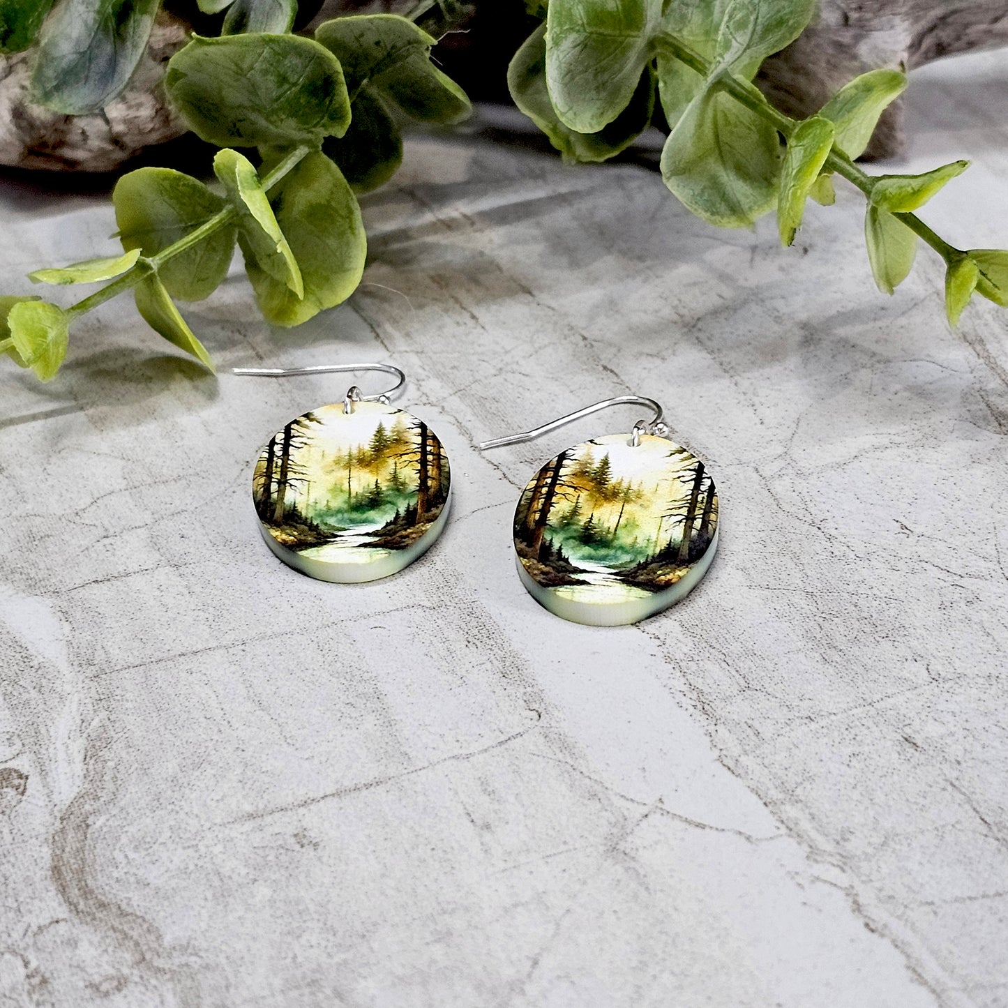 Sublimation Earrings- Scenic- 236-C