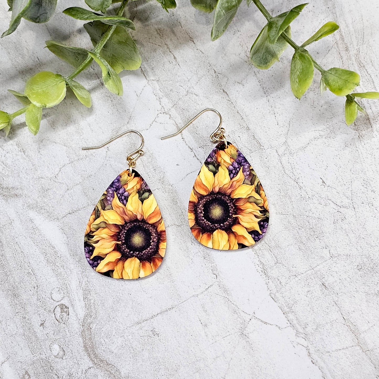 Sublimation Earrings- Botanical- 240-b