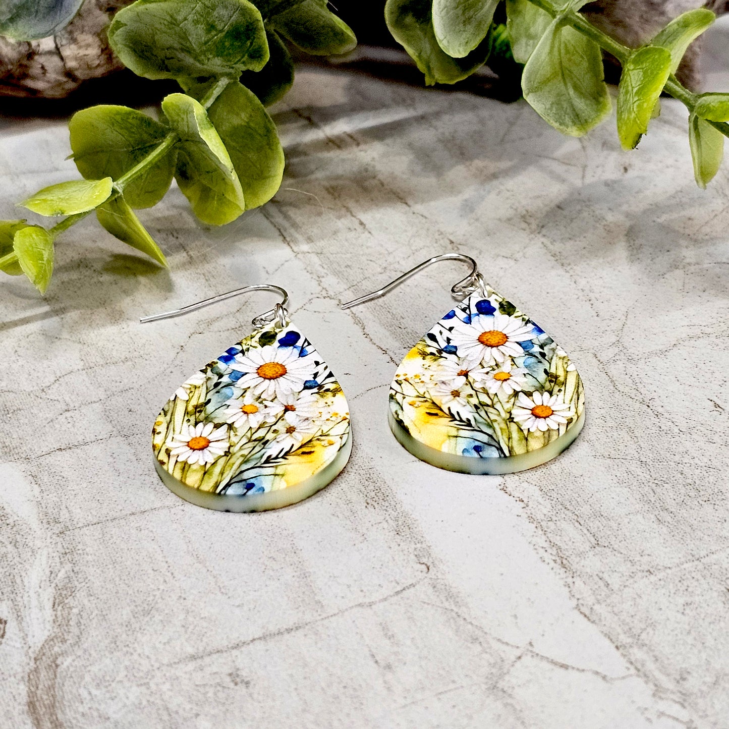 Sublimation Earrings- Botanical- 241-a