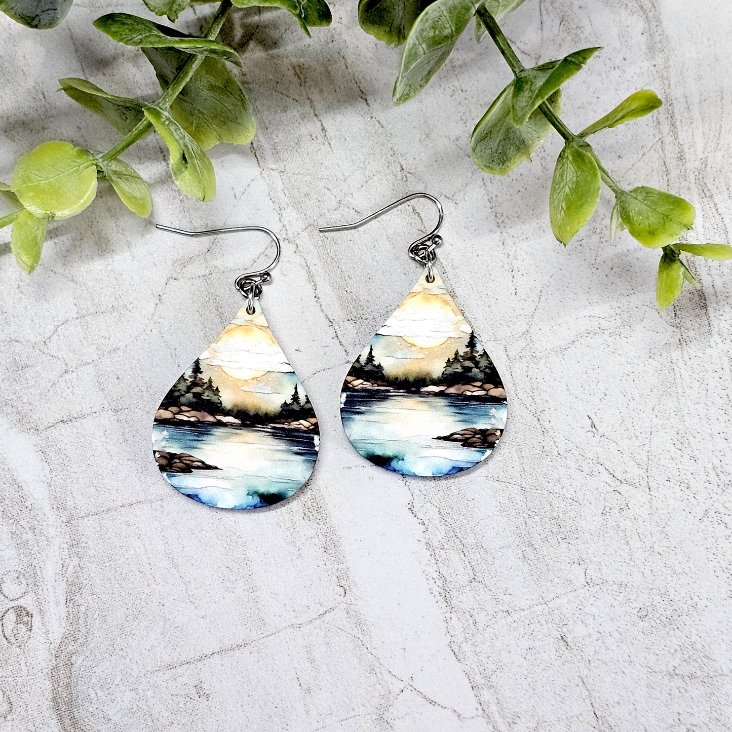 Sublimation Earrings- Scenic- 242-A