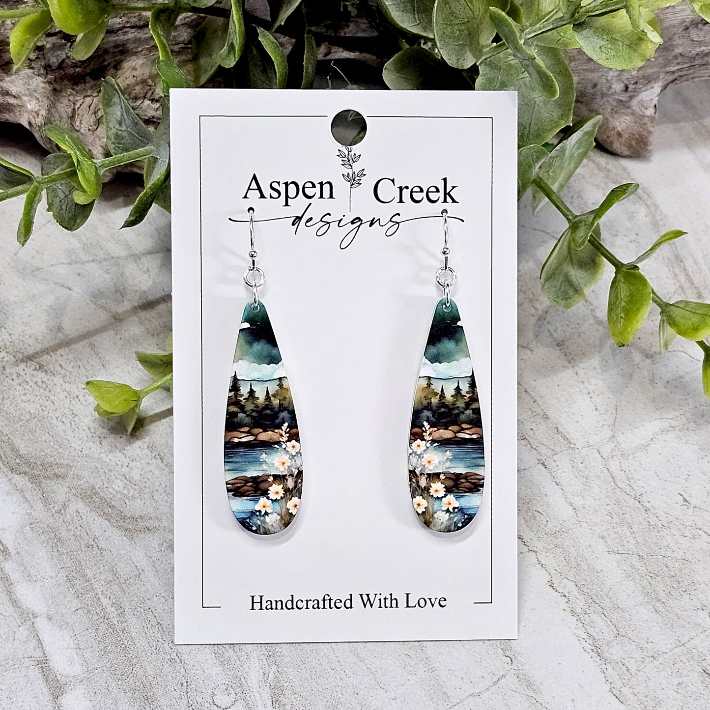 Sublimation Earrings- Scenic- 242-B