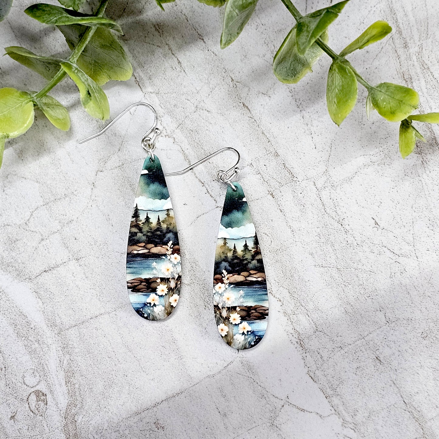 Sublimation Earrings- Scenic- 242-B