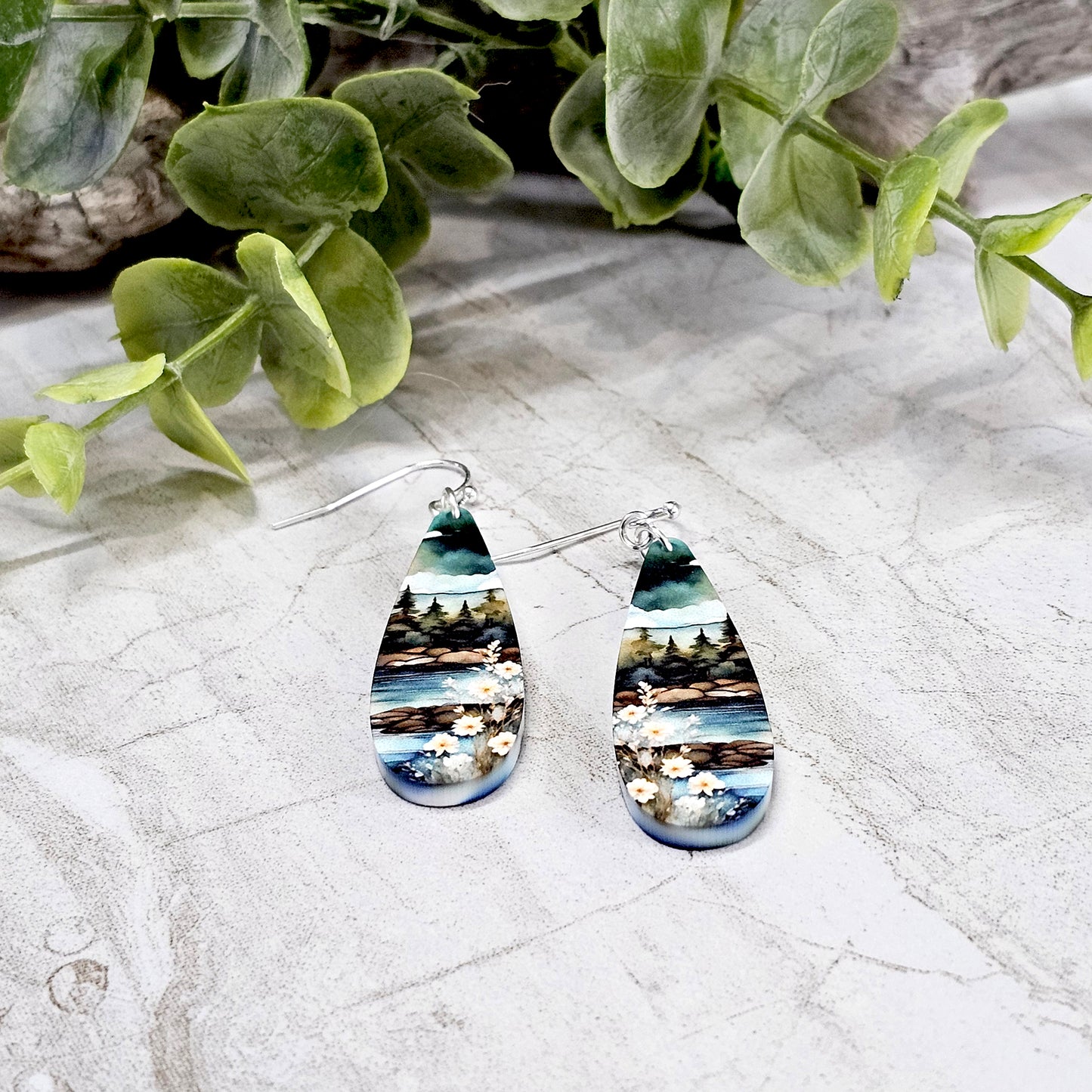 Sublimation Earrings- Scenic- 242-B