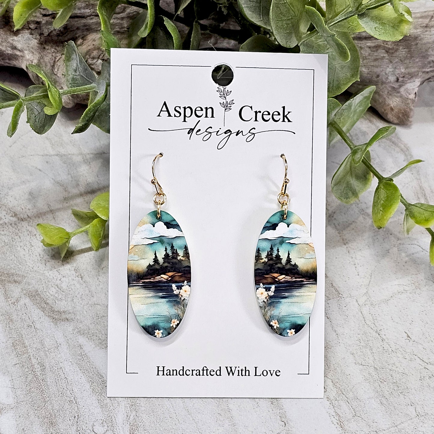 Sublimation Earrings- Scenic- 242-C