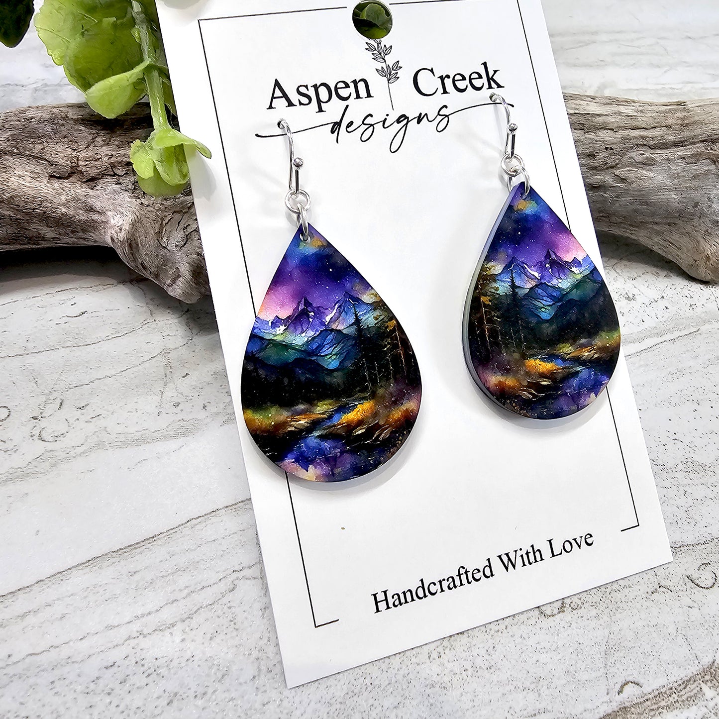 Sublimation Earrings Scenic 8a