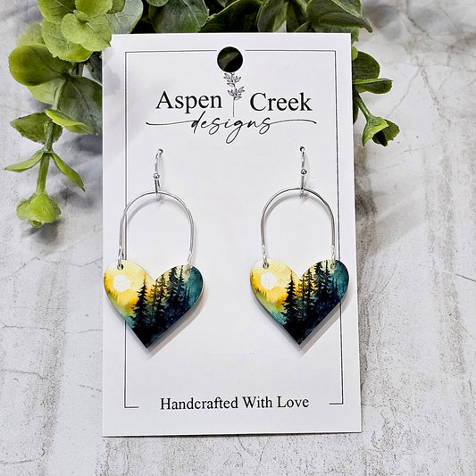 Sublimation Earrings Scenic 1b