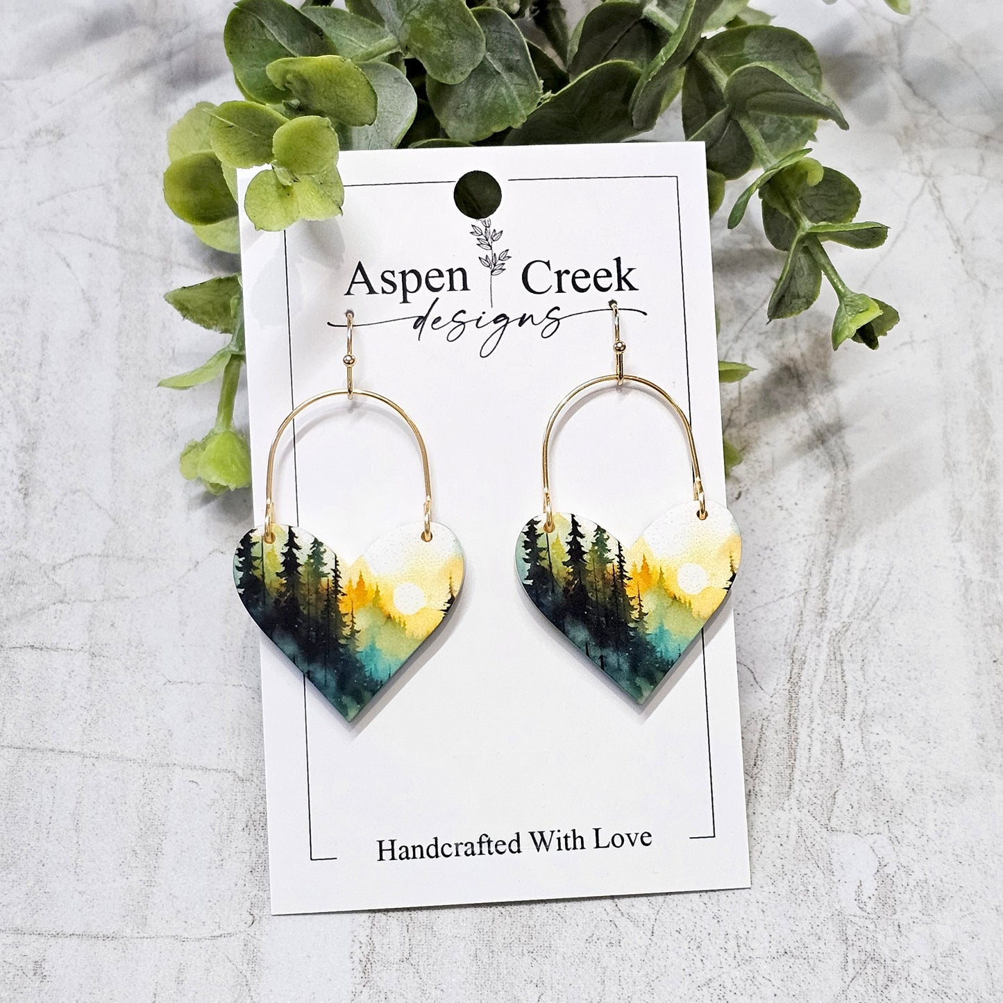 Sublimation Earrings Scenic 1c