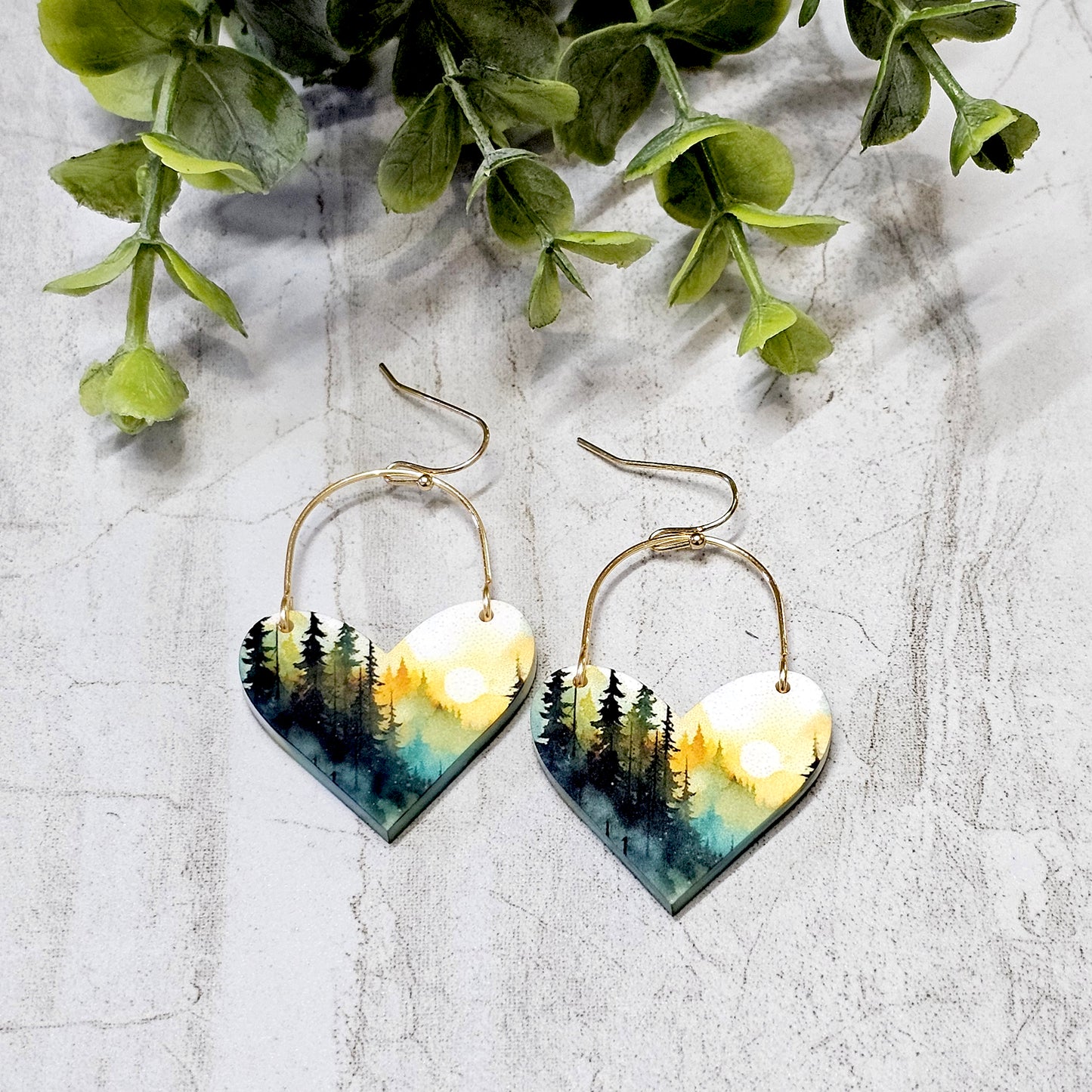 Sublimation Earrings Scenic 1c