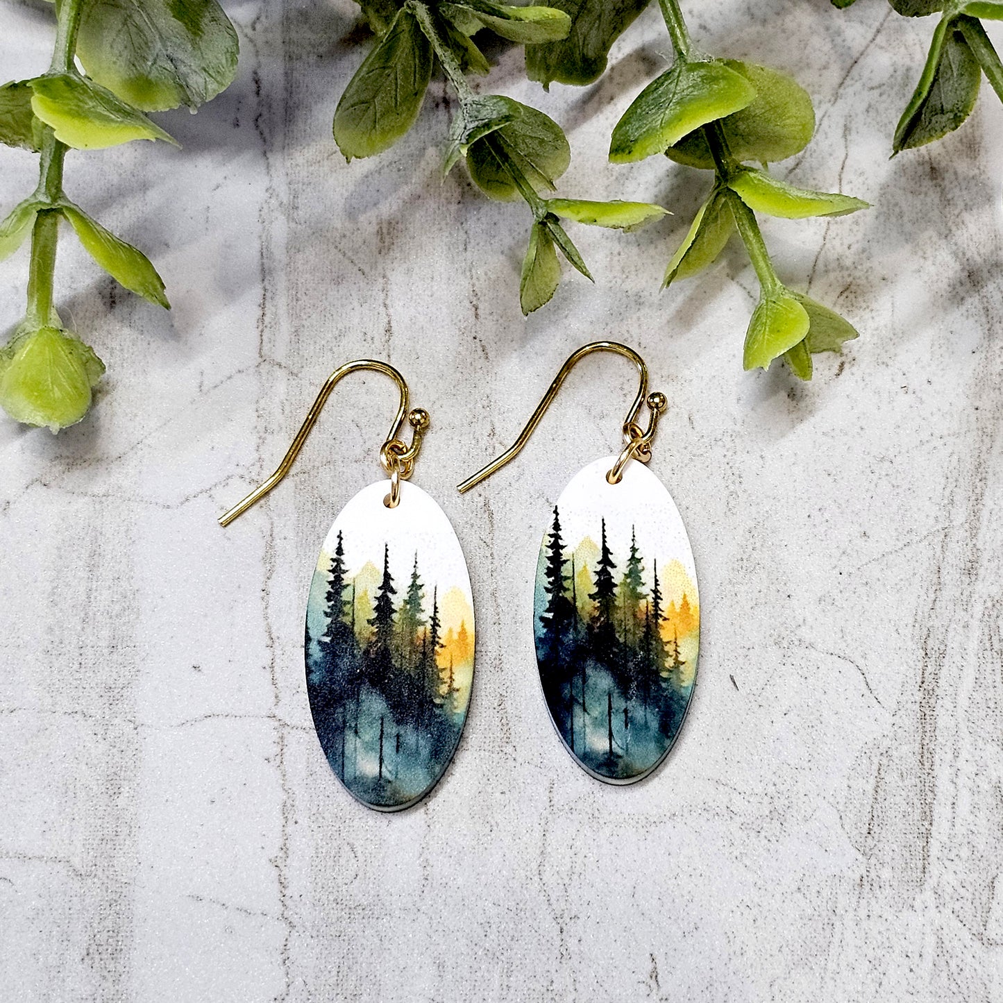 Sublimation Earrings Scenic 1e