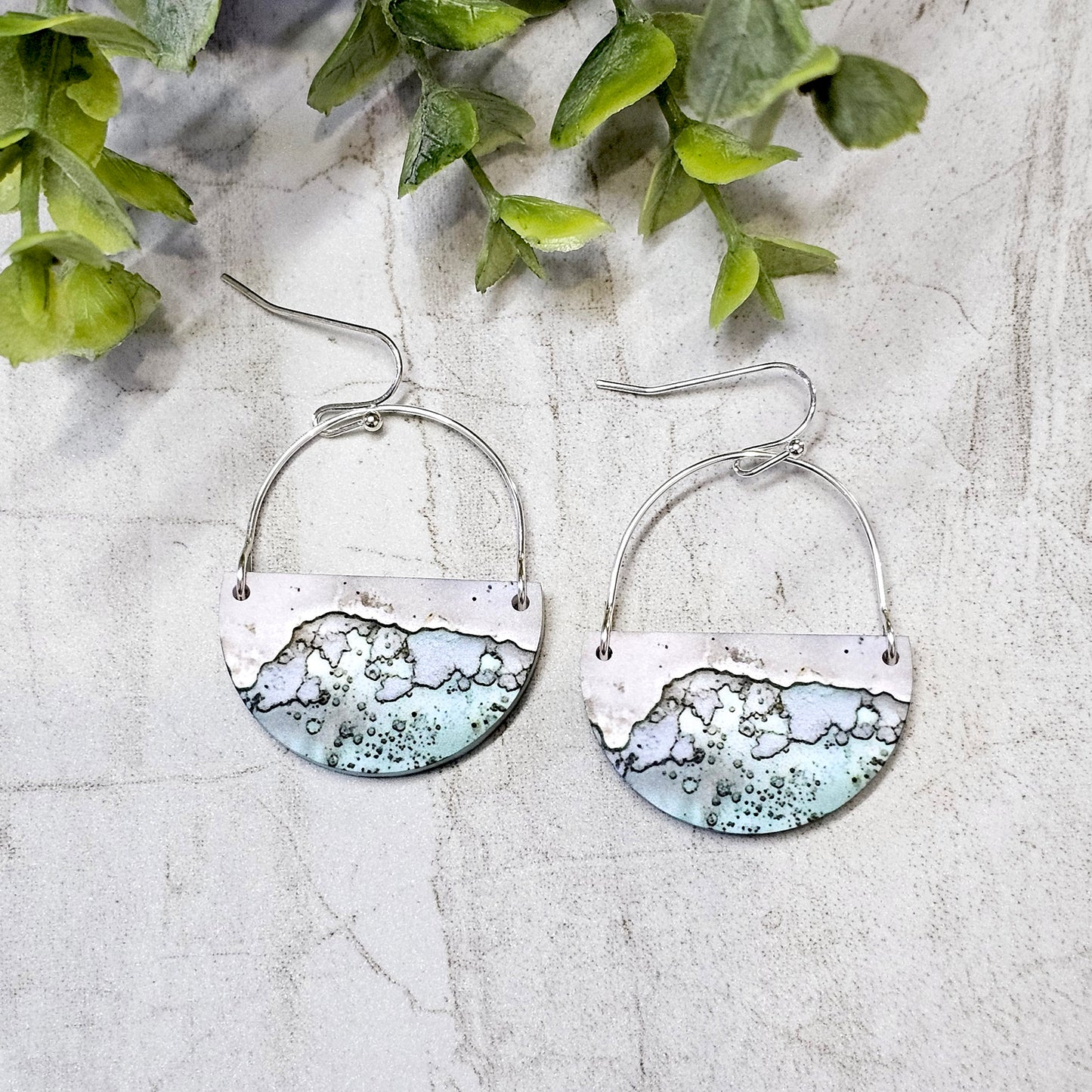 Sublimation Earrings -Abstract-10a