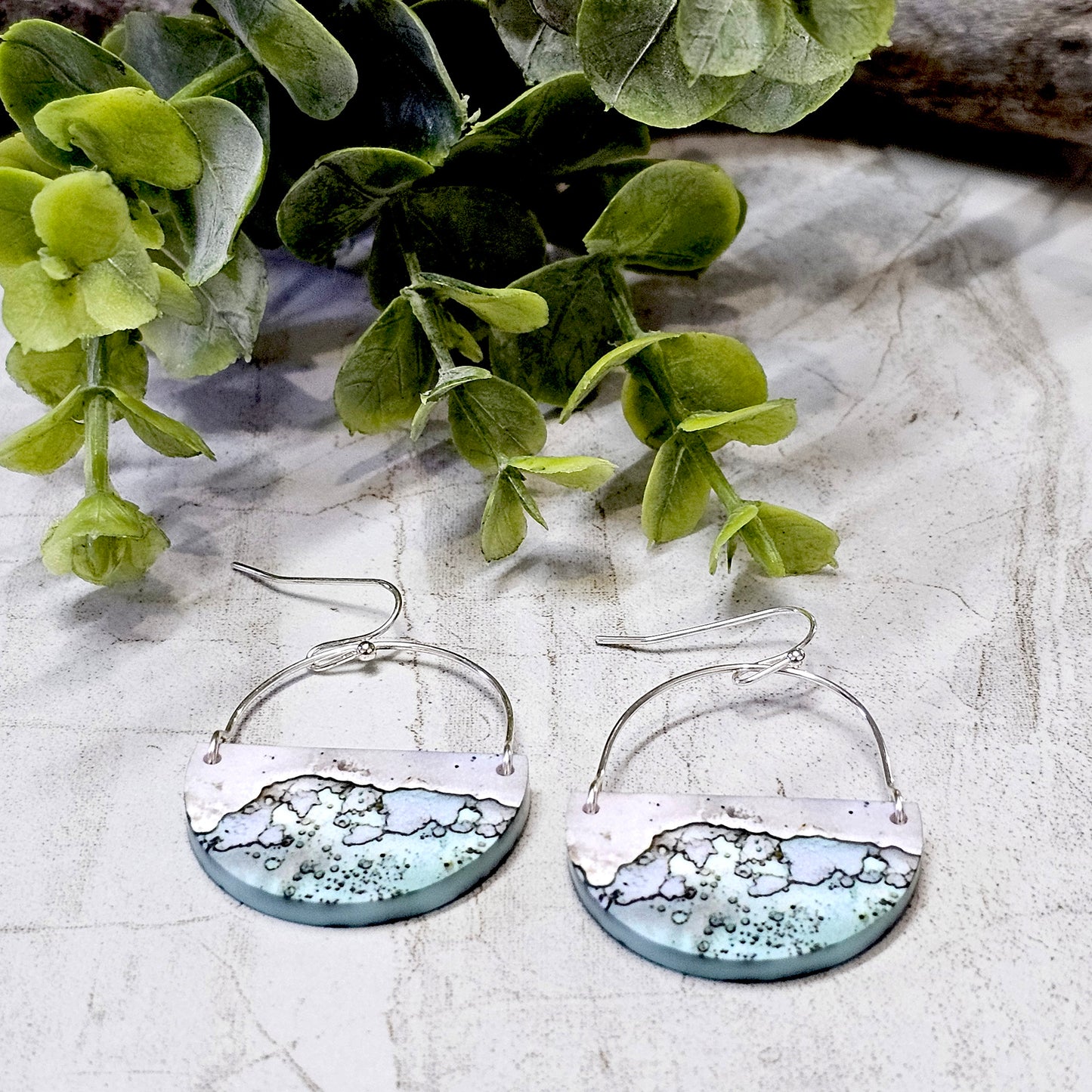 Sublimation Earrings -Abstract-10a