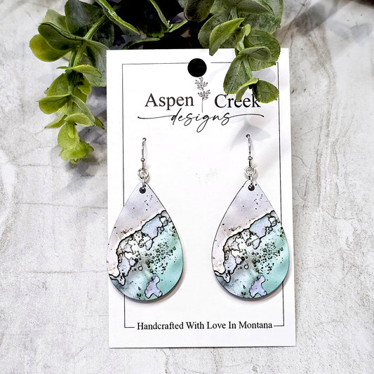 Sublimation Earrings -Abstract- 10c