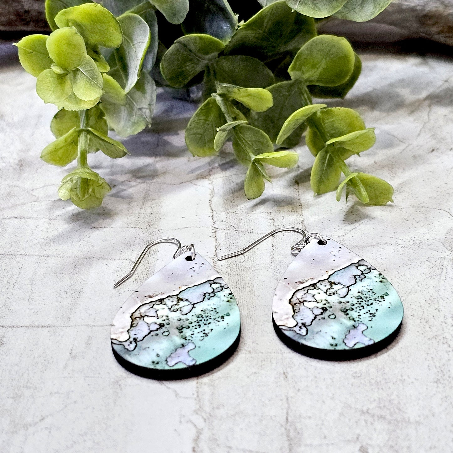 Sublimation Earrings -Abstract- 10c