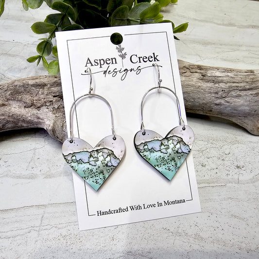 Sublimation Earrings-Abstract- 10b