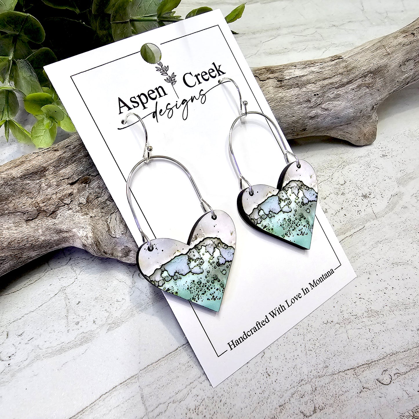 Sublimation Earrings-Abstract- 10b