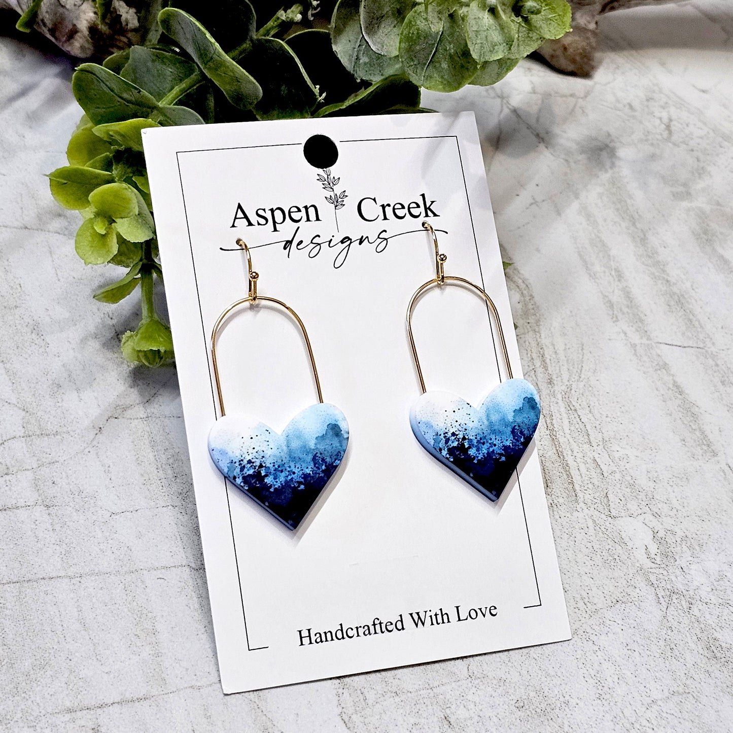 Sublimation Earrings -Abstract- 12a