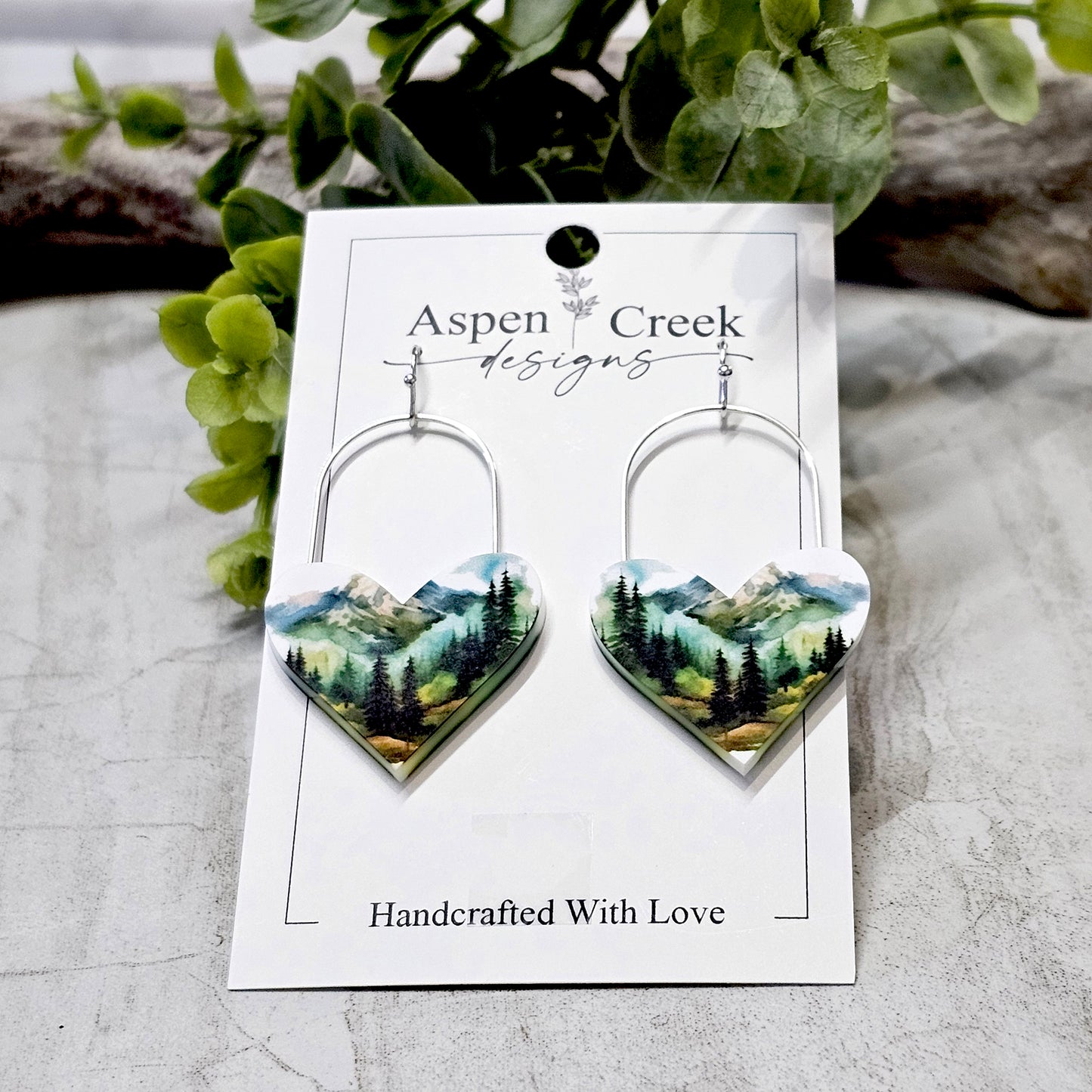 Sublimation Earrings Scenic 13a