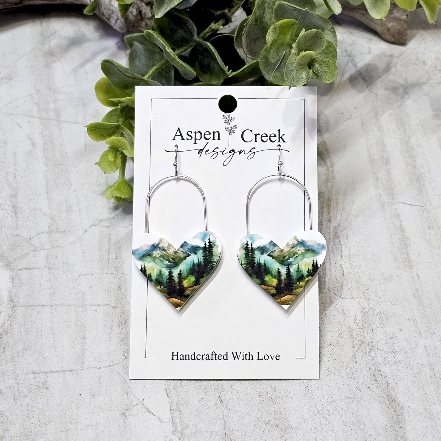 Sublimation Earrings Scenic 13a