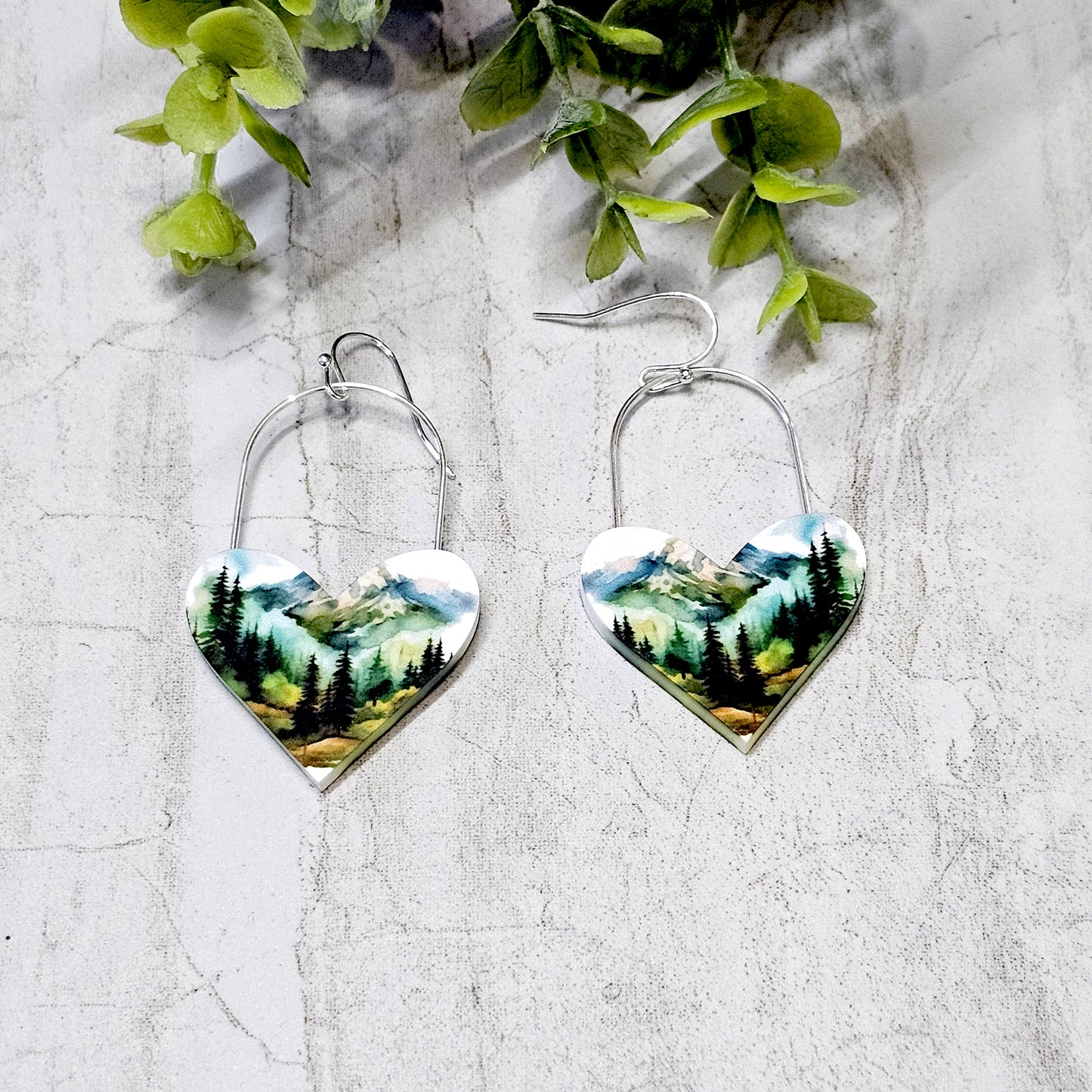 Sublimation Earrings Scenic 13a