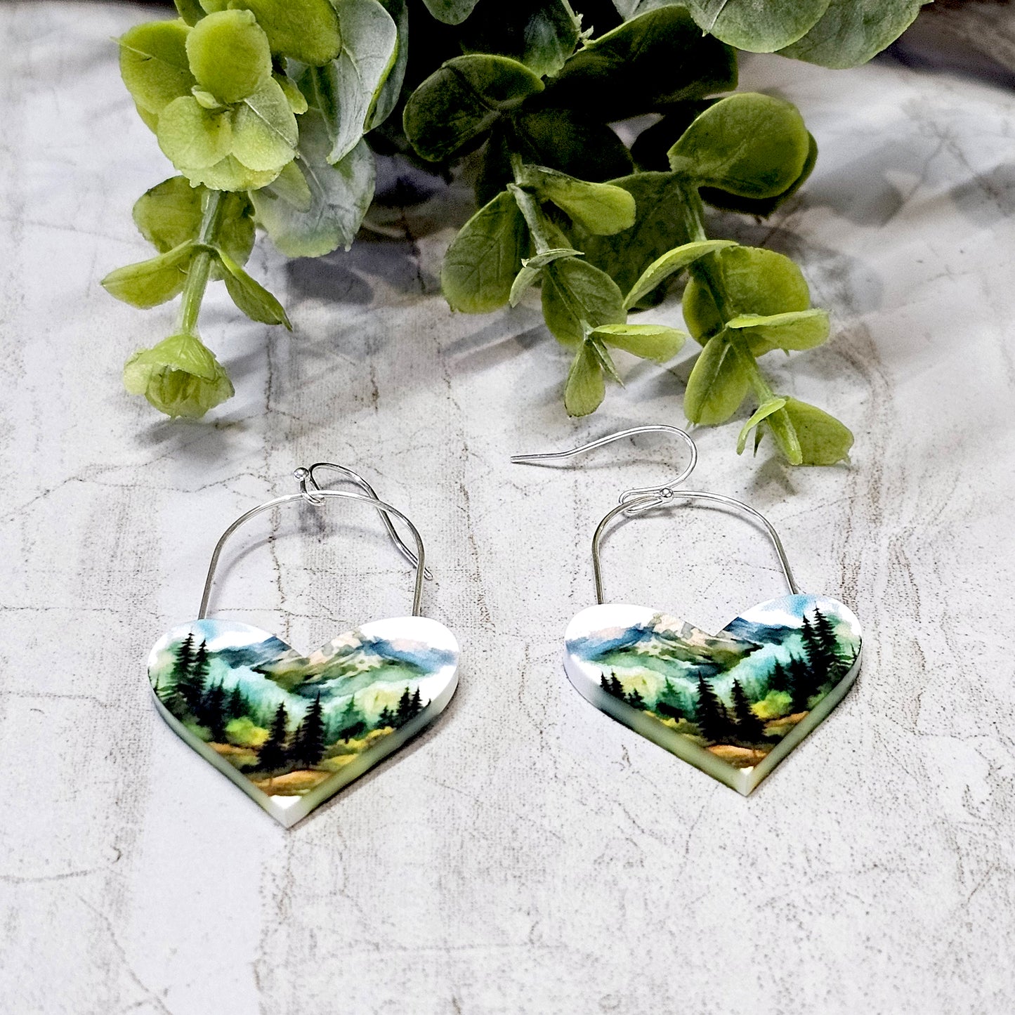 Sublimation Earrings Scenic 13a