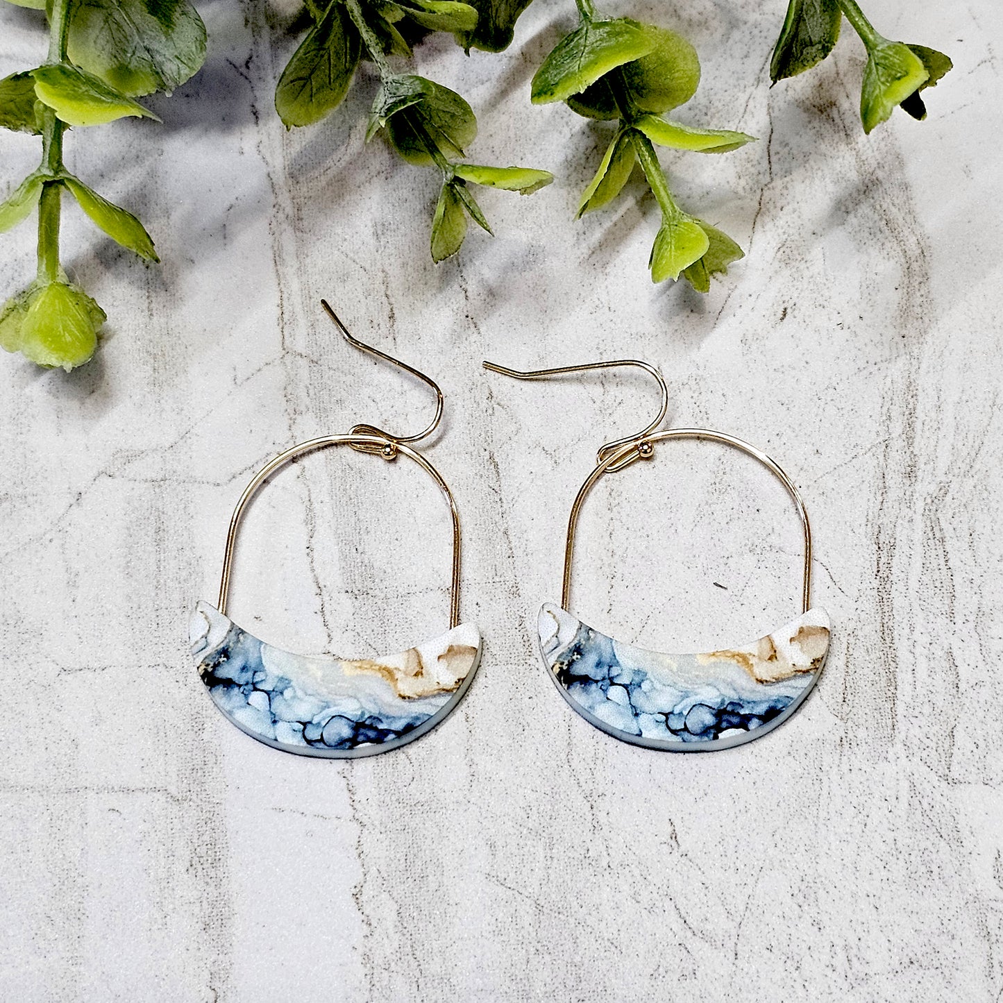 Sublimation Earrings -Abstract- 14a