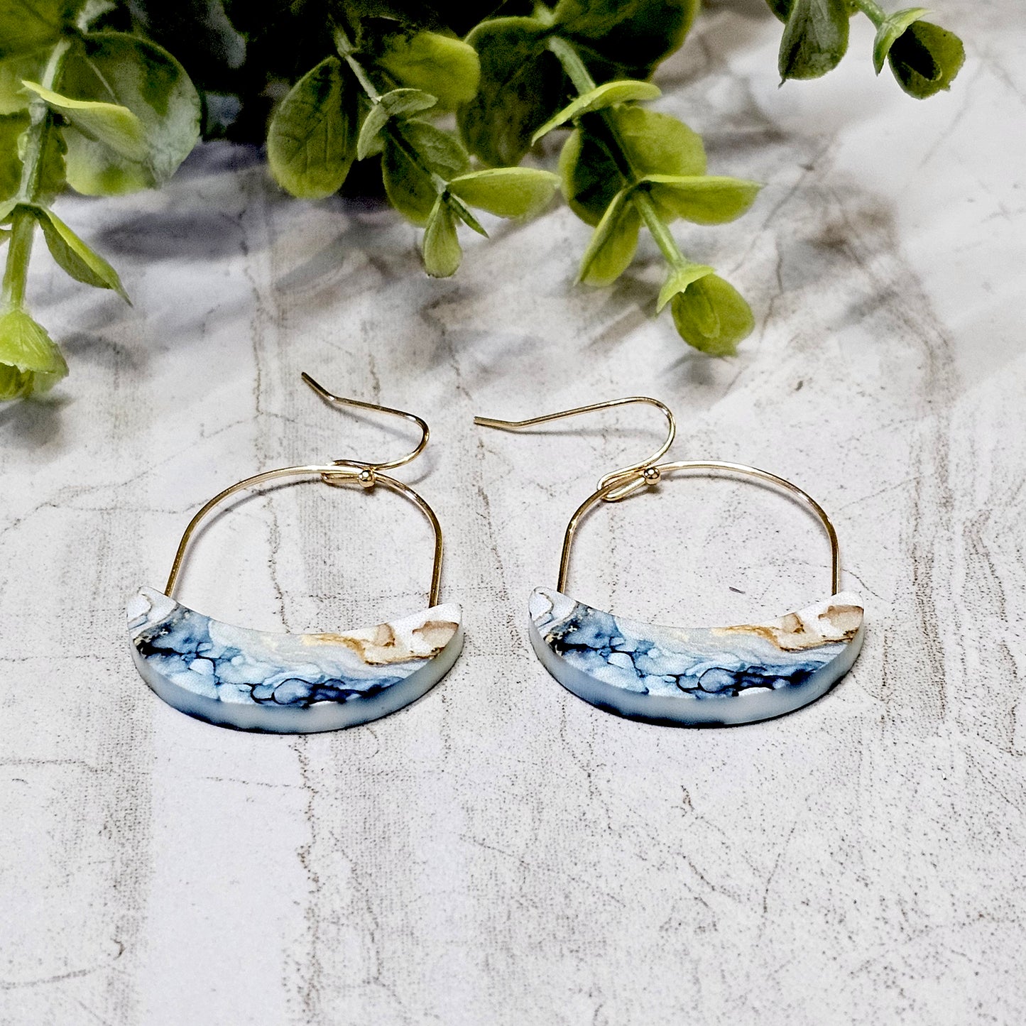 Sublimation Earrings -Abstract- 14a