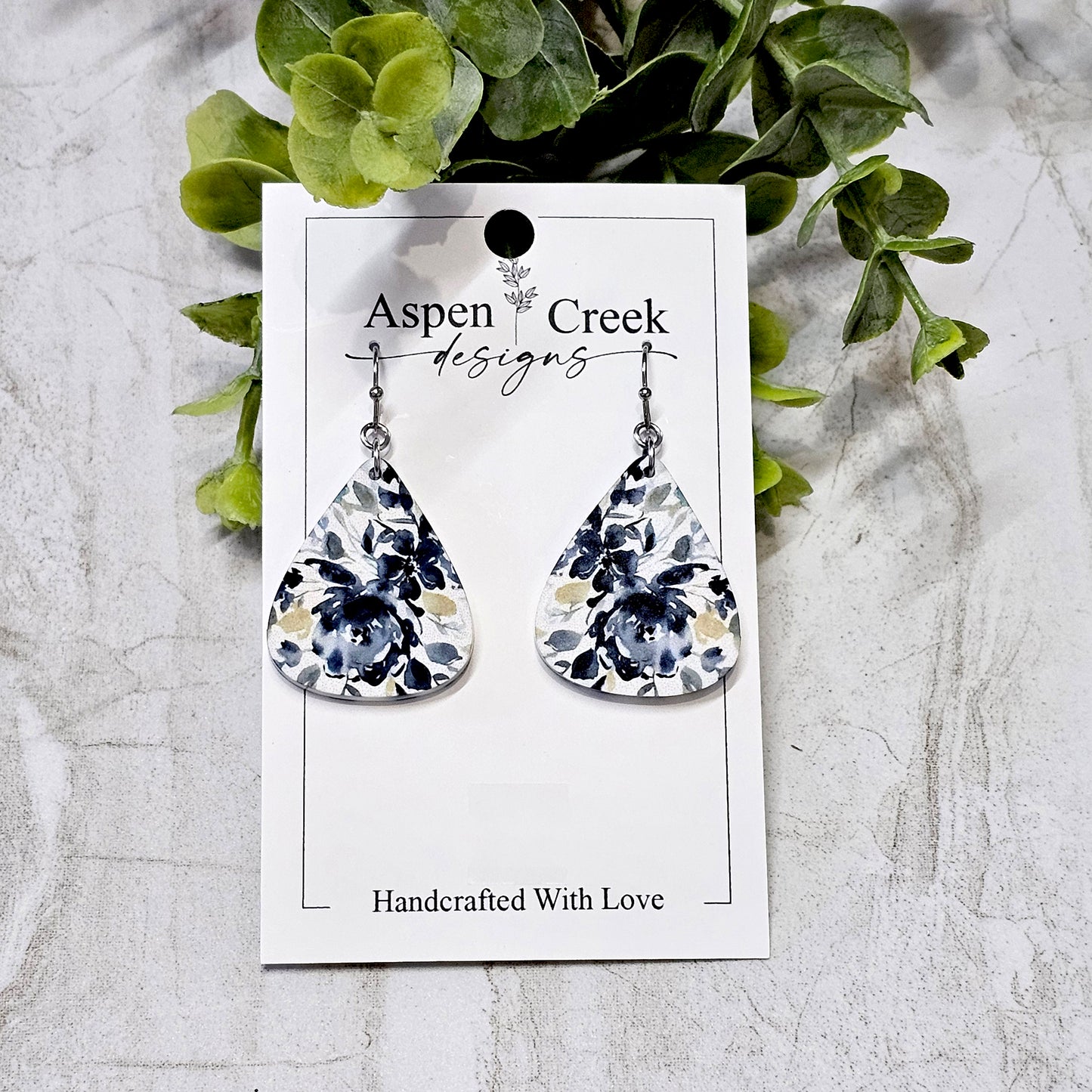 Sublimation Earrings -Botanical-15a