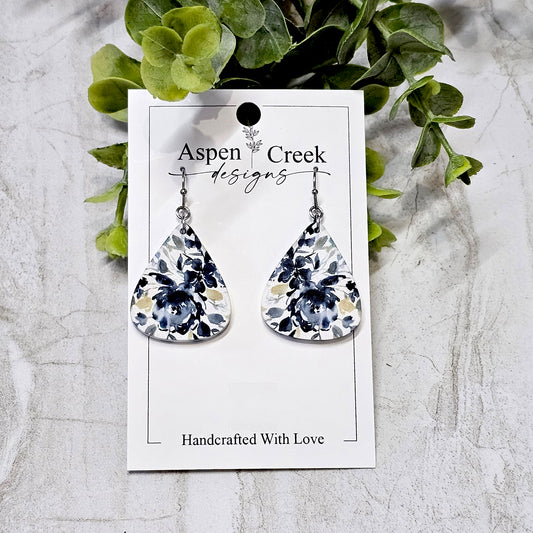 Sublimation Earrings -Botanical-15a