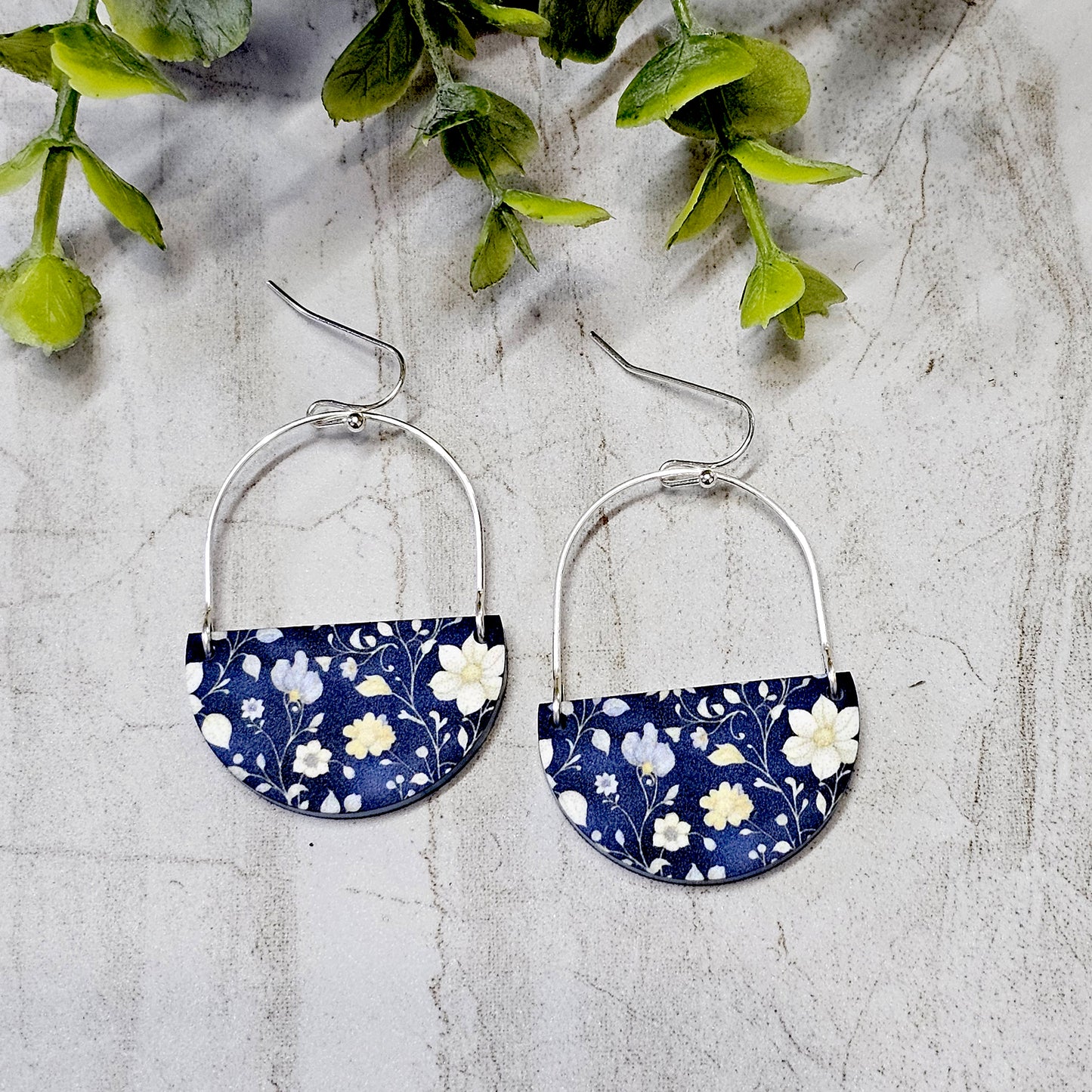 Sublimation Earrings -Botanical-17a