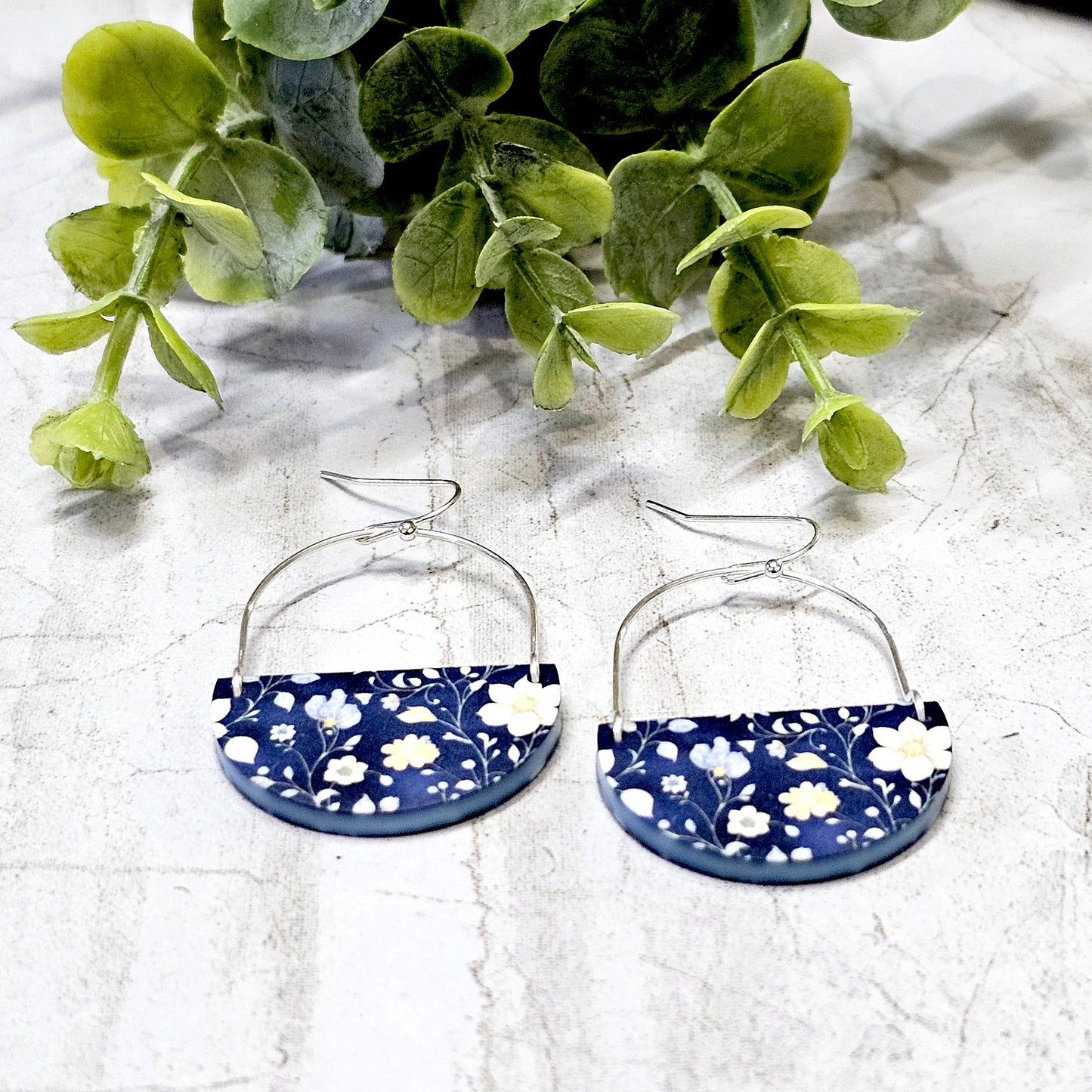 Sublimation Earrings -Botanical-17a