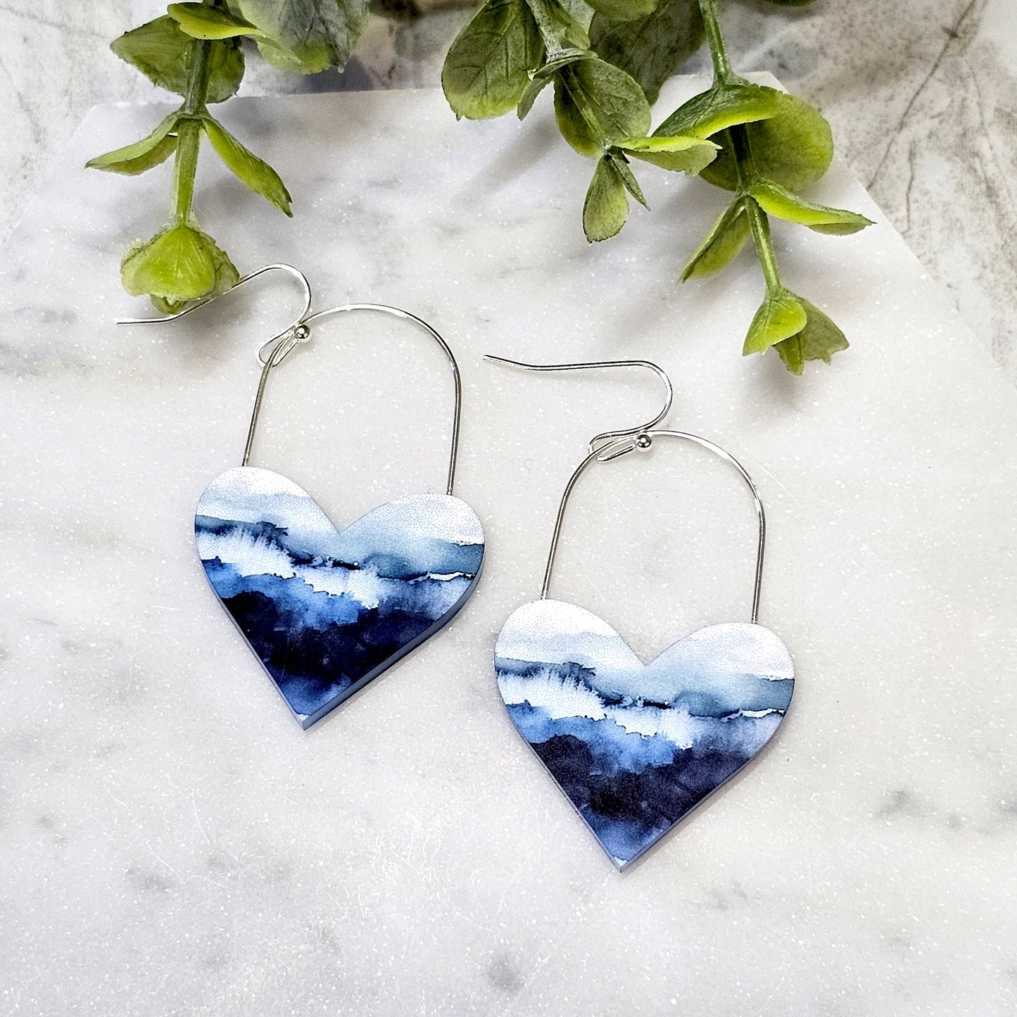 Sublimation Earrings -Abstract- 19a