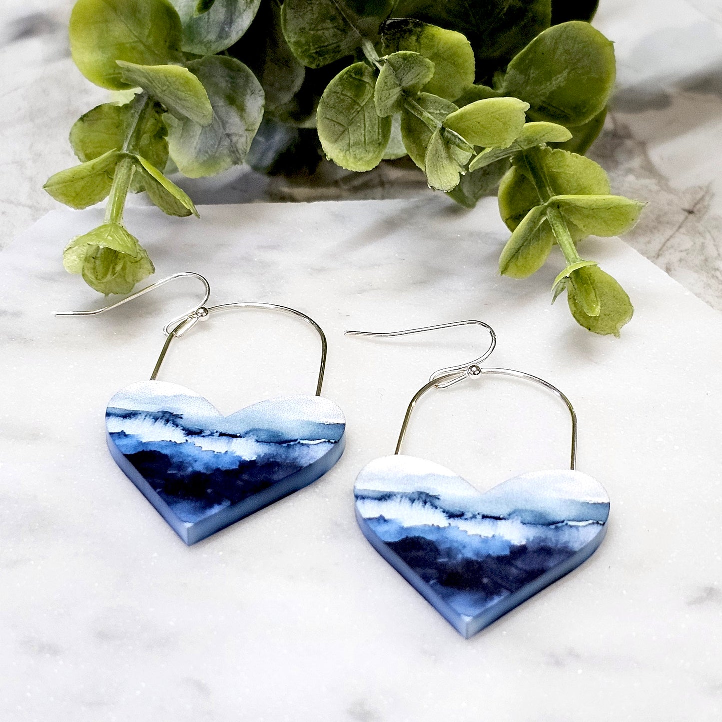 Sublimation Earrings -Abstract- 19a