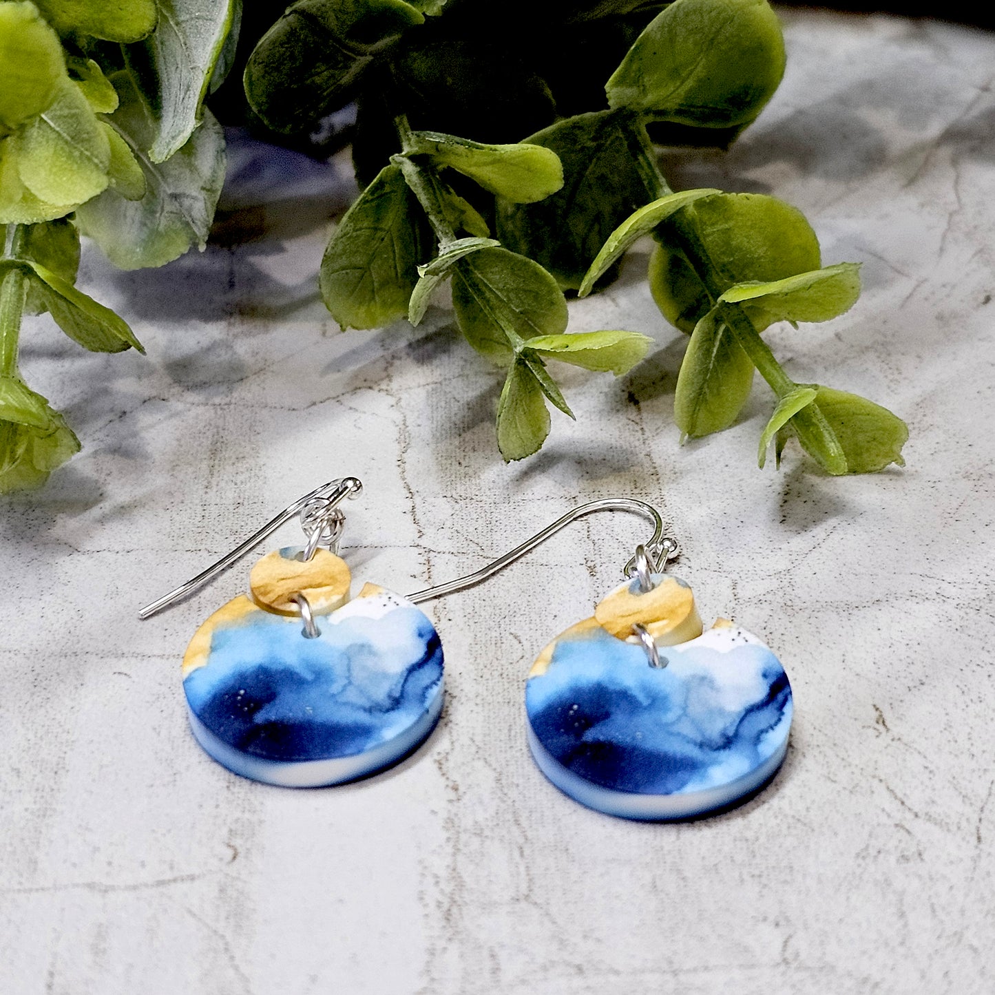 Sublimation Earrings -Abstract- 21a