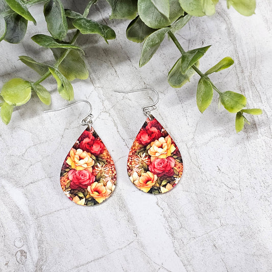 Sublimation Earrings- Botanicals- 239-a