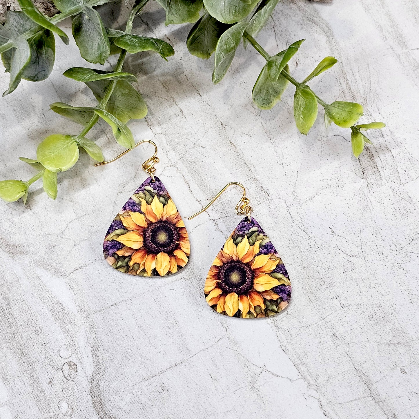 Sublimation Earrings- Botanicals 240-a