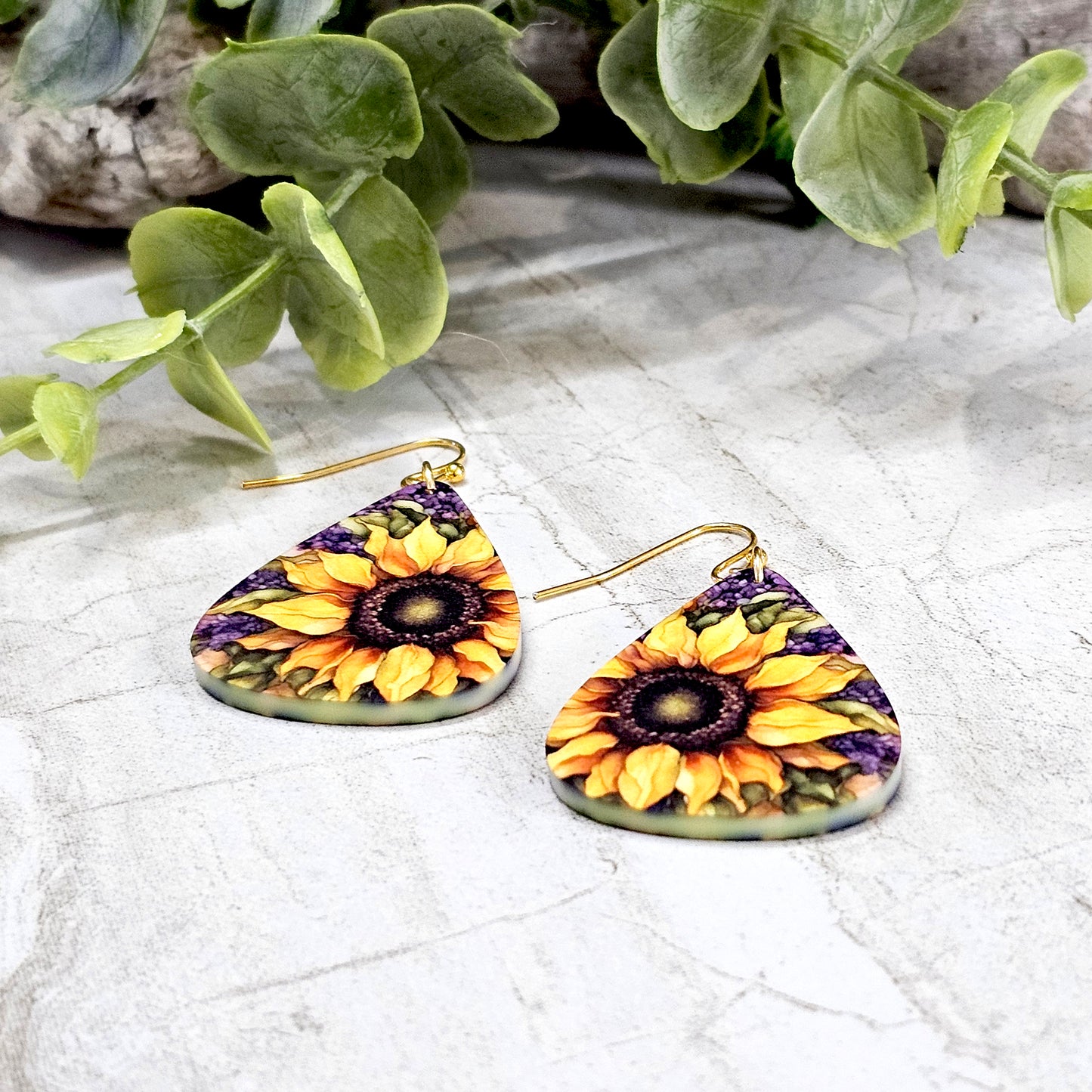 Sublimation Earrings- Botanicals 240-a