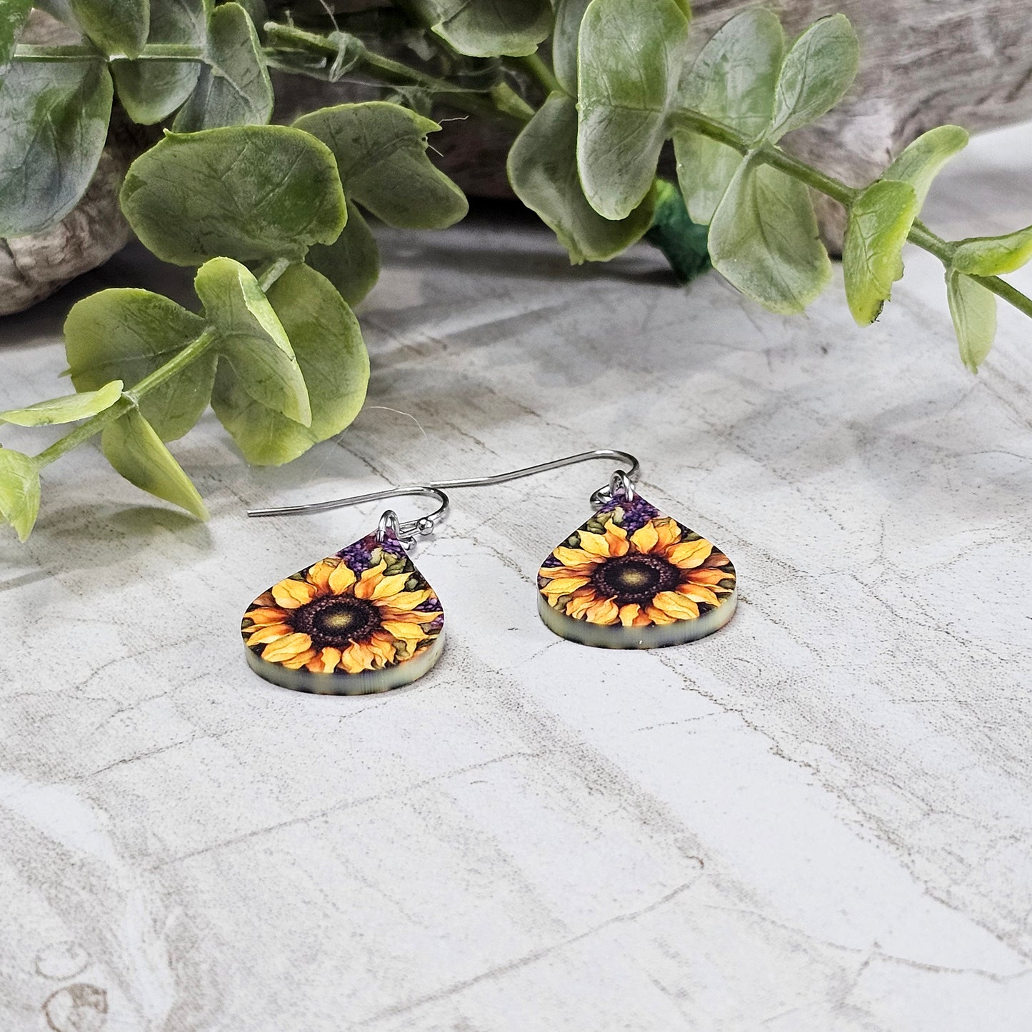 Sublimation Earrings- Botanical- 240-c