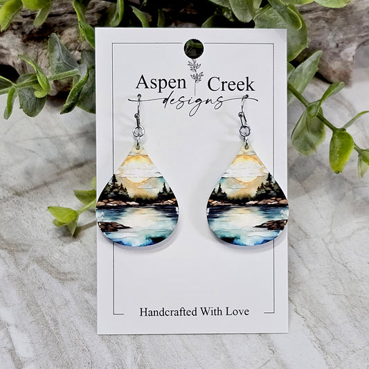 Sublimation Earrings- Scenic- 242-A