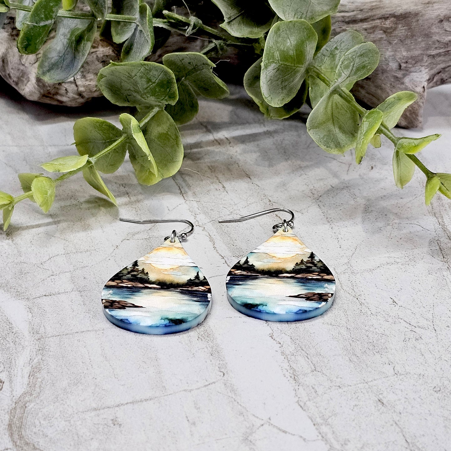 Sublimation Earrings- Scenic- 242-A