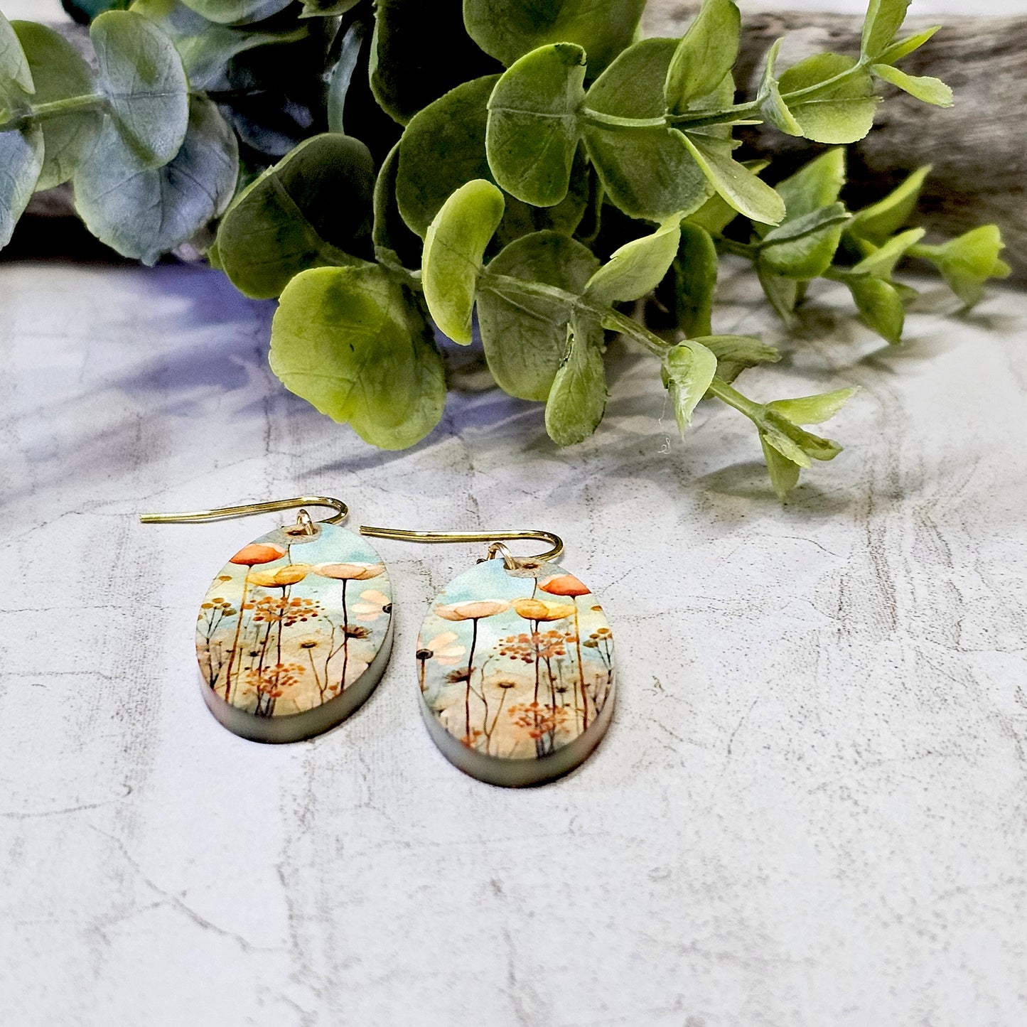 Sublimation Earrings Botanical-29a