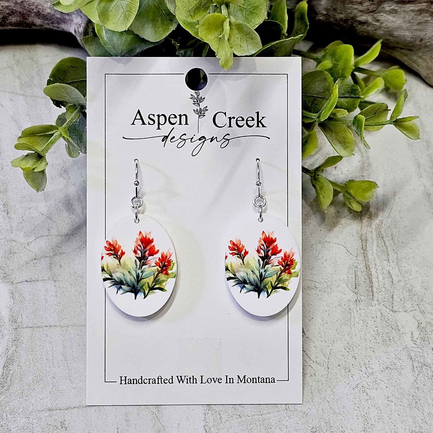 Sublimation Earrings Botanical-34a