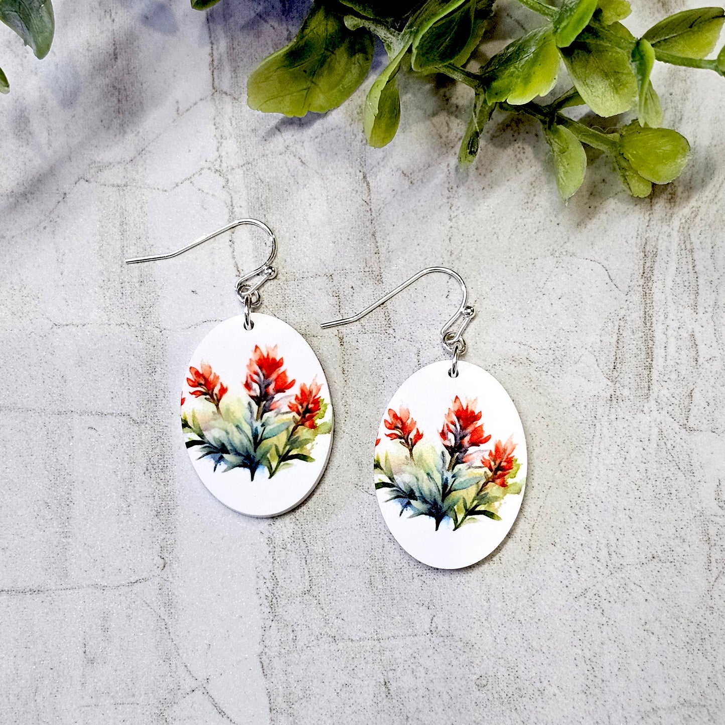 Sublimation Earrings Botanical-34a