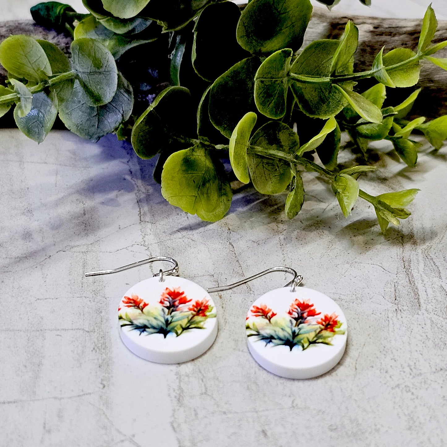 Sublimation Earrings Botanical-34a