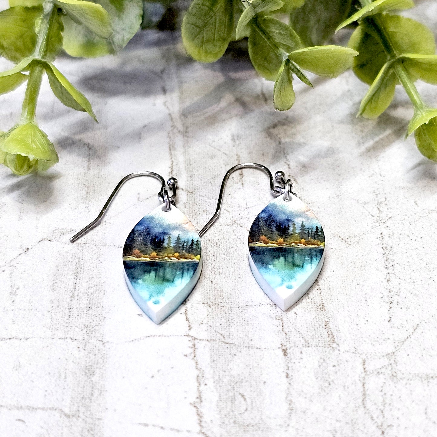 Sublimation Earrings Scenic 3b