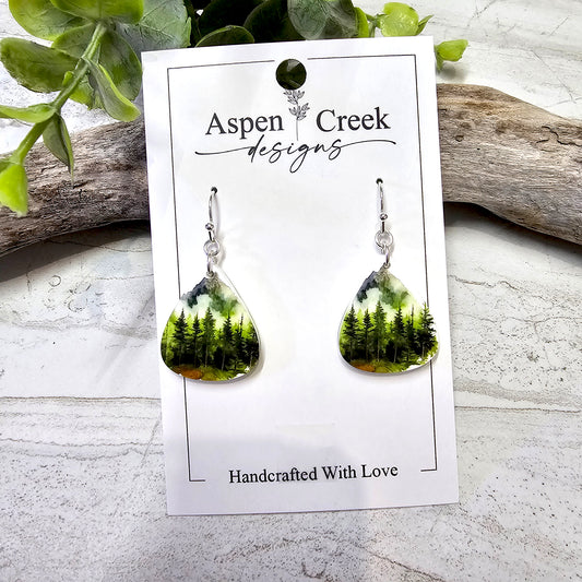 Sublimation Earrings Scenic 4a