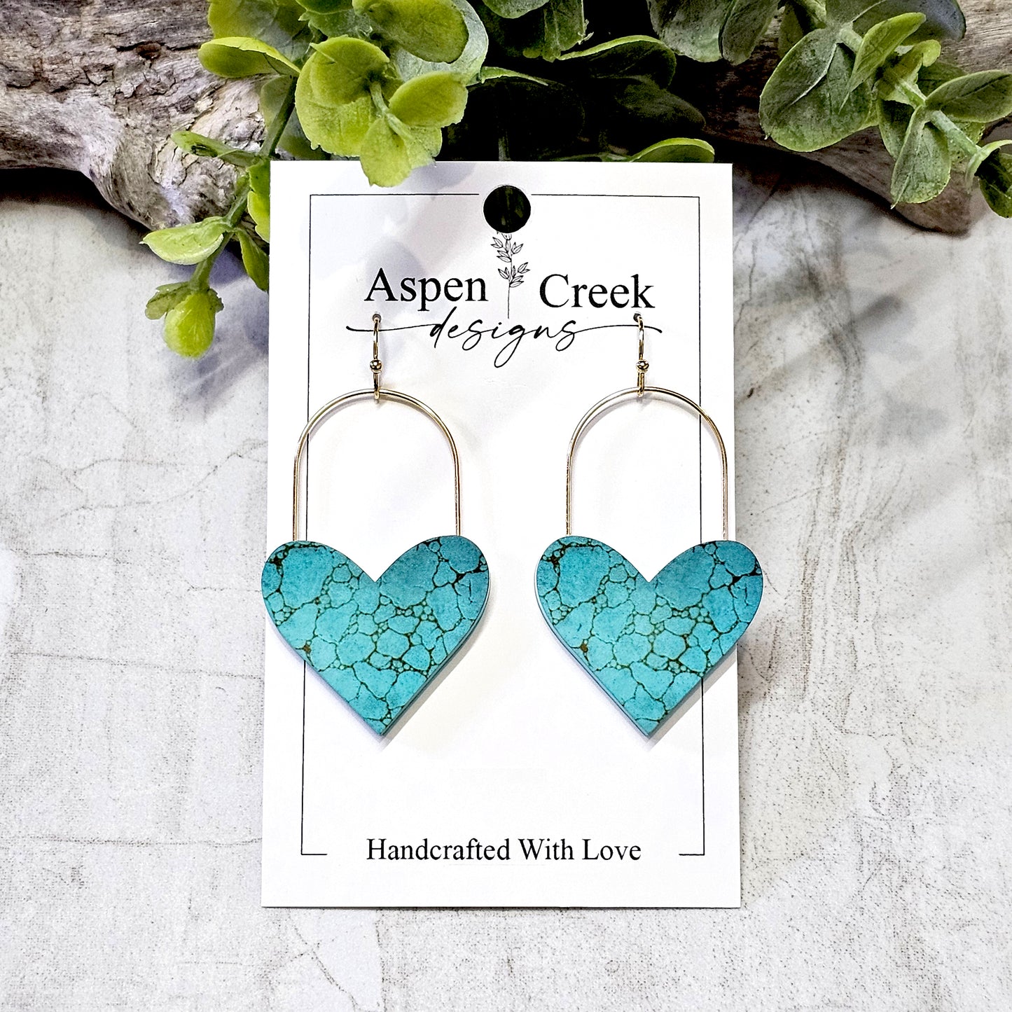 Sublimation Earrings -Abstract-43a