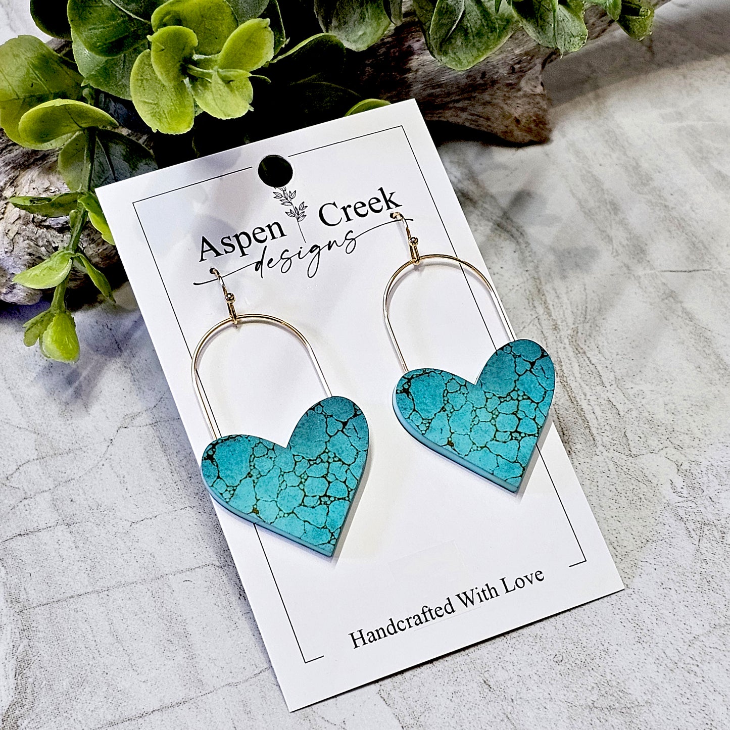 Sublimation Earrings -Abstract-43a