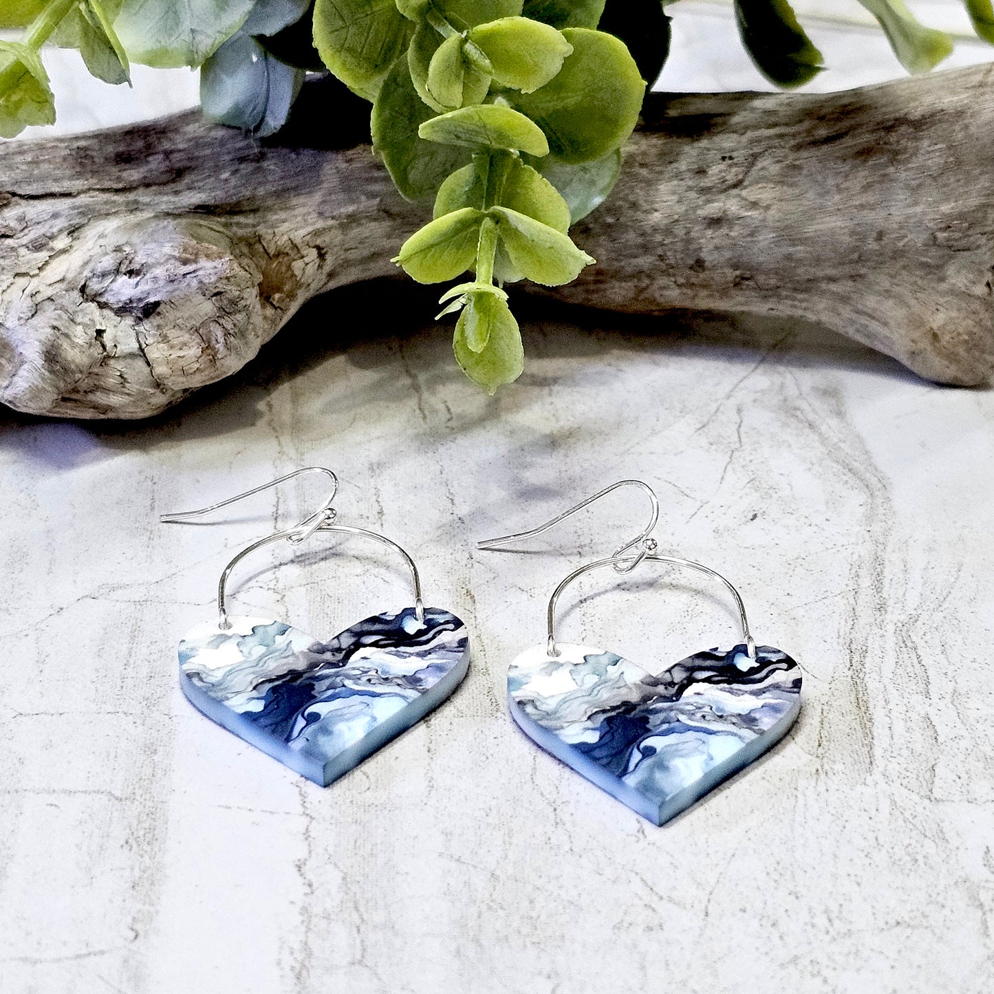 Sublimation Earrings -Abstract-51a