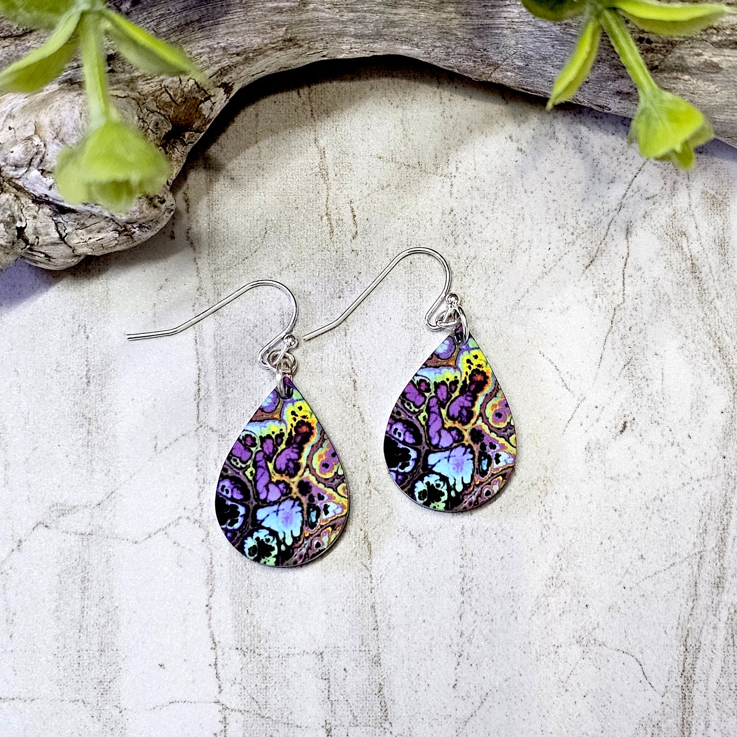 Sublimation Earrings -Abstract -61a