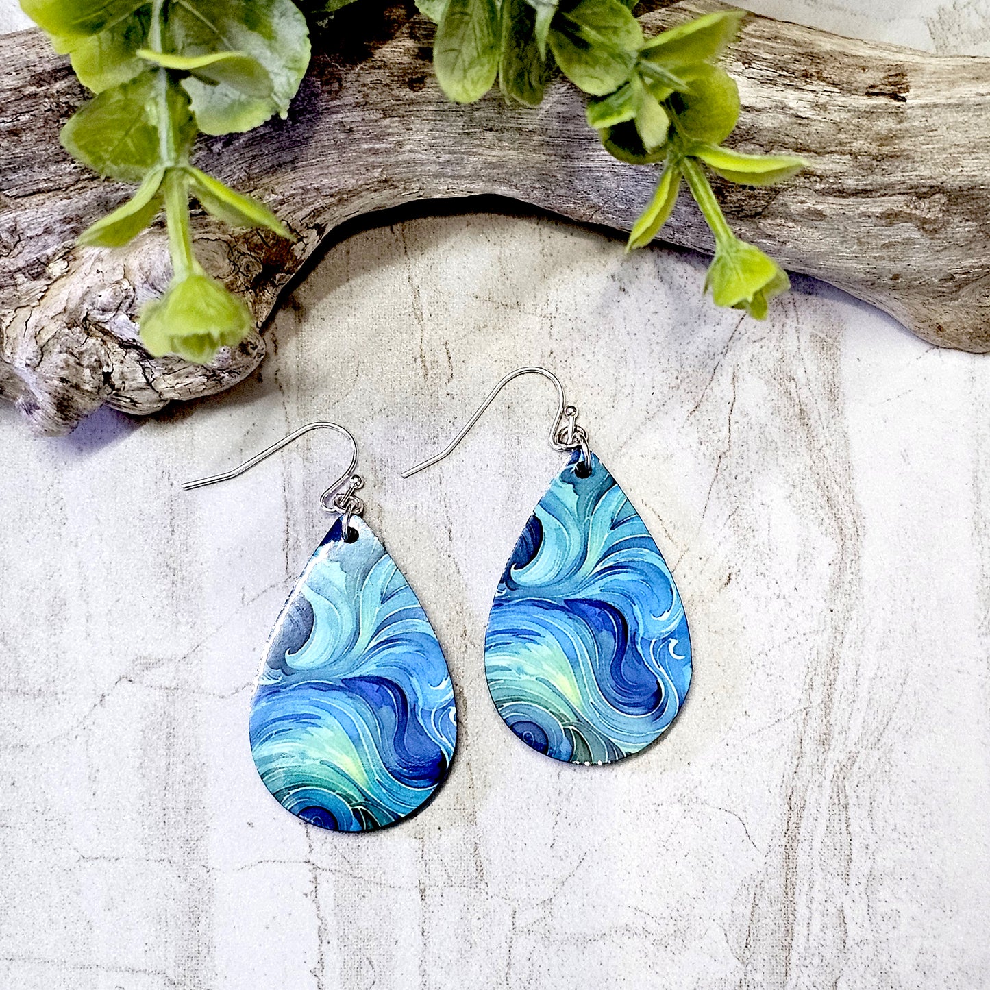 Sublimation Earrings- Abstract-62a